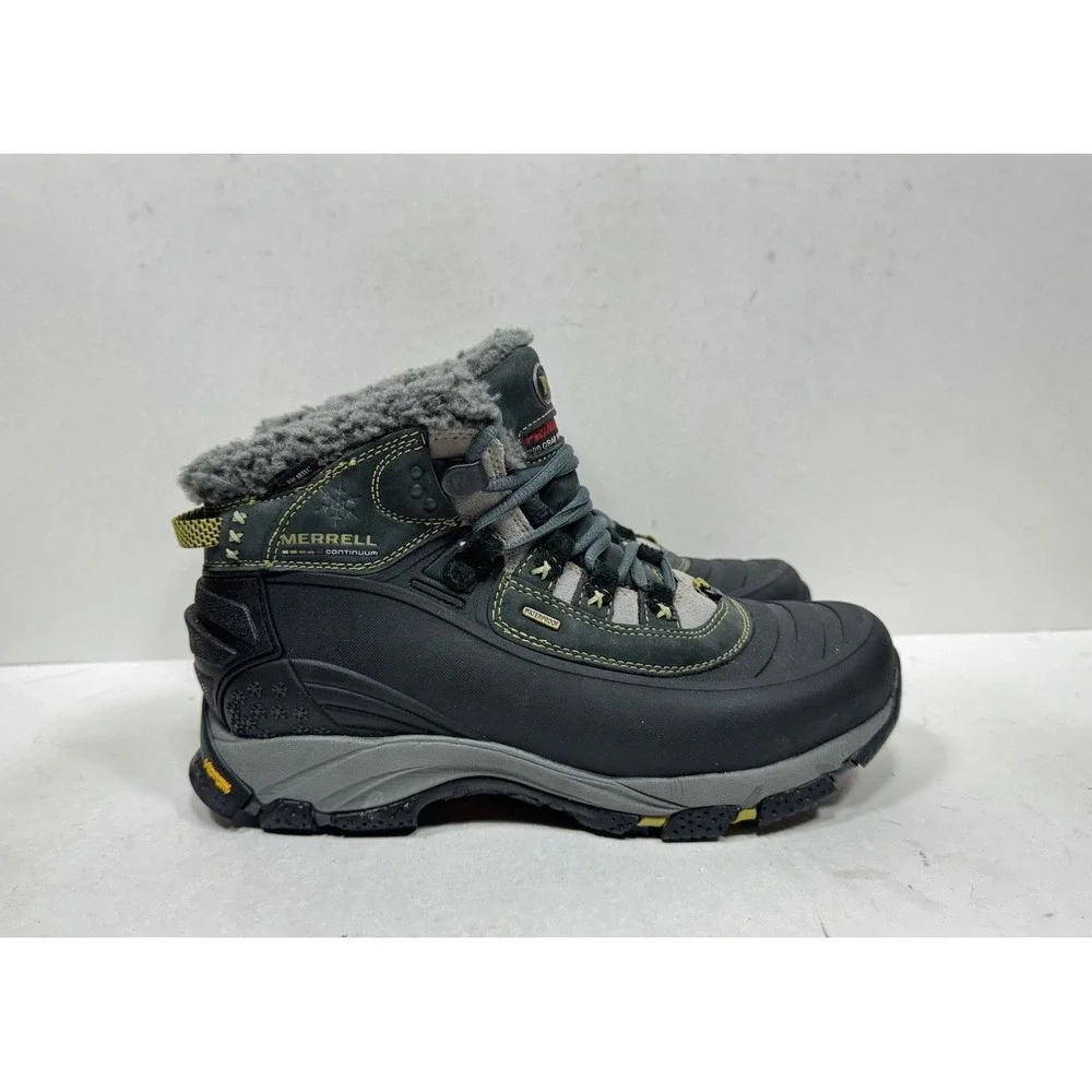 Merrell Winterlude 6 Waterproof Insulated Winter Boots Black J87624 Women's Sz 9